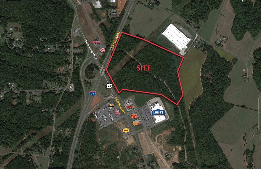 I-77 & Charlotte Hwy, Troutman, NC à vendre - Photo du bâtiment - Image 1 de 3
