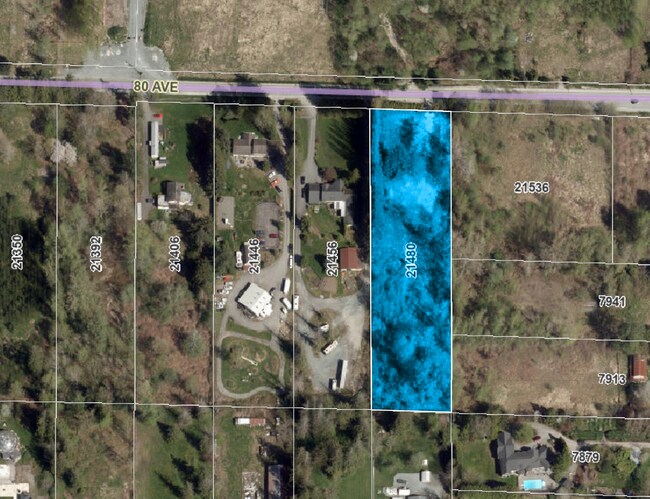 Plus de détails pour 21480 80 Av, Langley, BC - Terrain à vendre