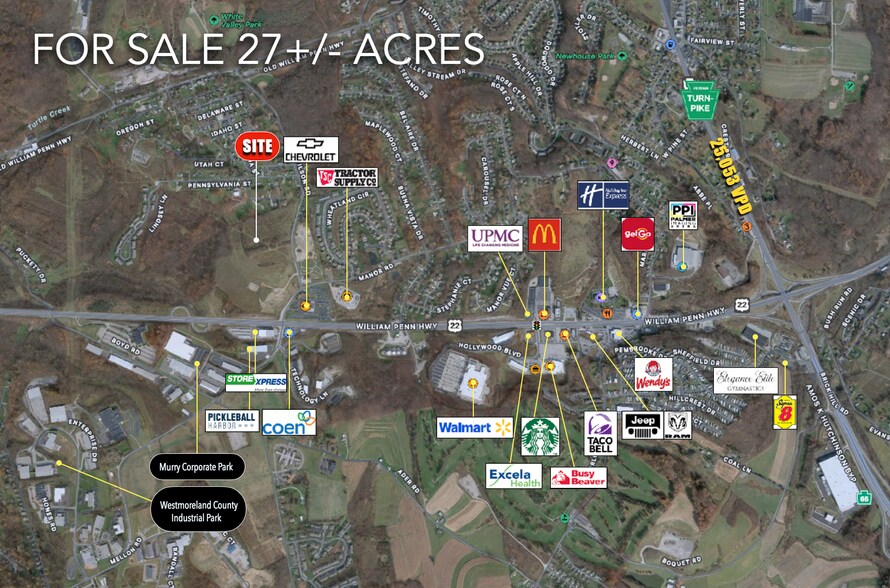 3159 Wilson Rd, Murrysville, PA à vendre - Aérien - Image 2 de 2