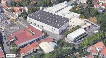 Bagnolet, SSD - Aérien Vue de la carte