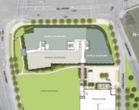 500 Neil Ave, Columbus, OH à louer Plan de site- Image 1 de 1