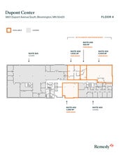 9801 S Dupont Ave, Bloomington, MN à louer Plan d’étage- Image 1 de 1