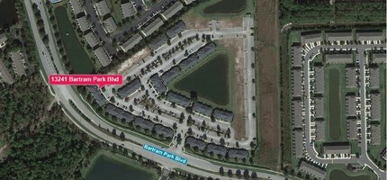 13241 Bartram Park Blvd, Jacksonville, FL - AÉRIEN Vue de la carte