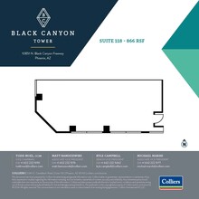 10851 N Black Canyon Hwy, Phoenix, AZ à louer Plan d  tage- Image 1 de 1