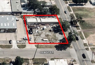 716 W Maple St, Wichita, KS - AÉRIEN  Vue de la carte