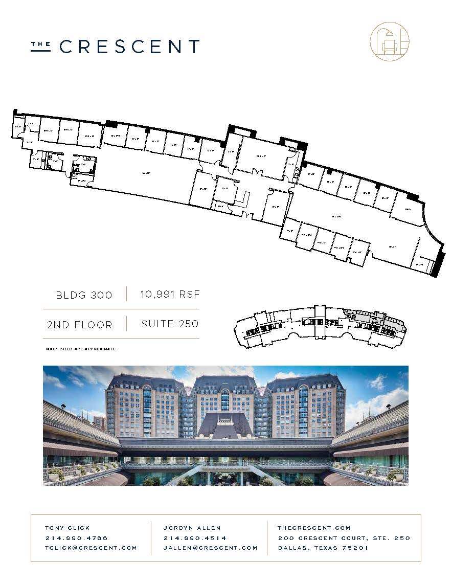100 Crescent Ct, Dallas, TX for lease Floor Plan- Image 1 of 1