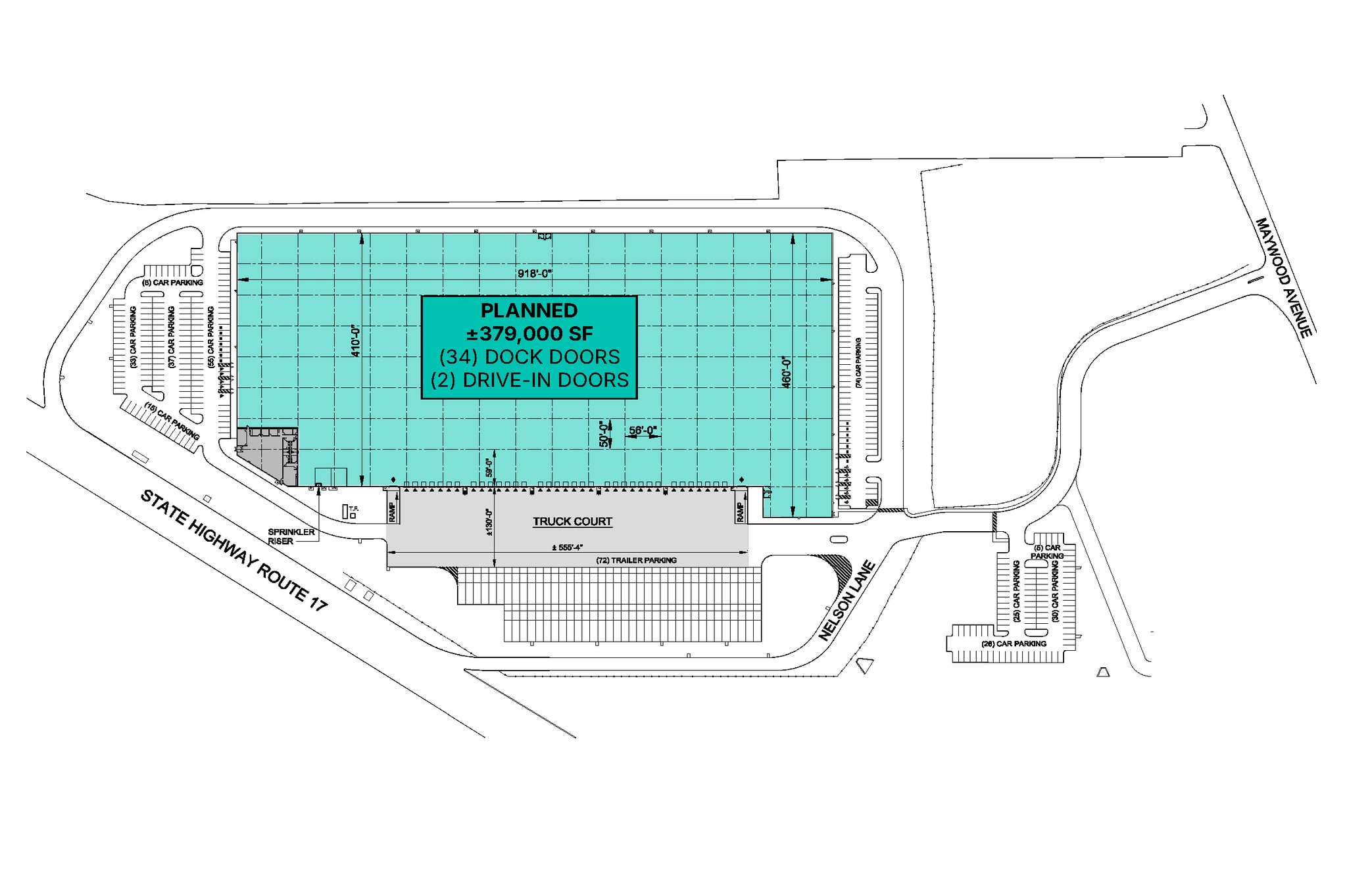 241 State Rt 17 N, Maywood, NJ for lease Site Plan- Image 1 of 7