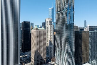 222 N Columbus Dr, Chicago, IL - Aérien  Vue de la carte