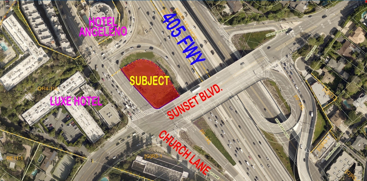 11445 W Sunset, Los Angeles, CA for sale Aerial- Image 1 of 3