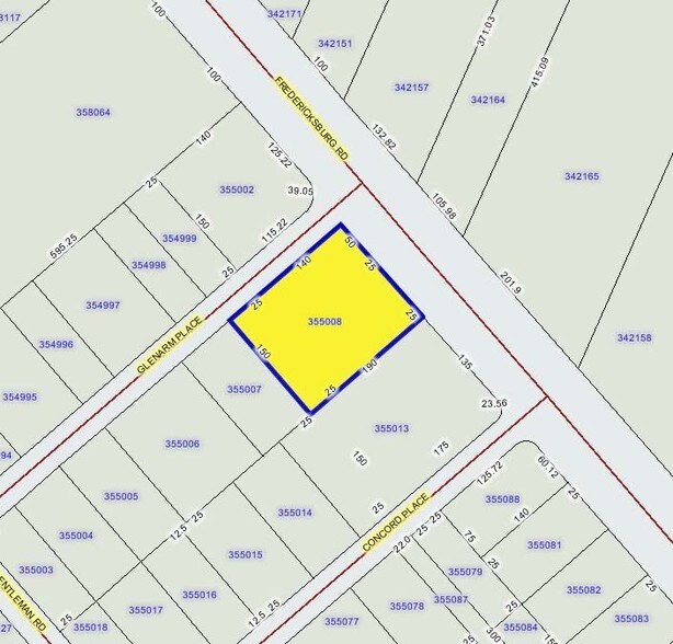 4219 Fredericksburg Rd, San Antonio, TX à vendre - Plan cadastral - Image 2 de 14