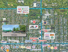 4916-4926 N Pulaski Rd, Chicago, IL - AERIAL  map view