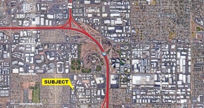 3005 S 48th St, Tempe, AZ - AERIAL  map view