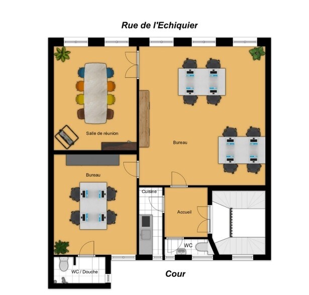24 Rue De L'Echiquier, Paris à louer - Plan d’étage - Image 3 de 3