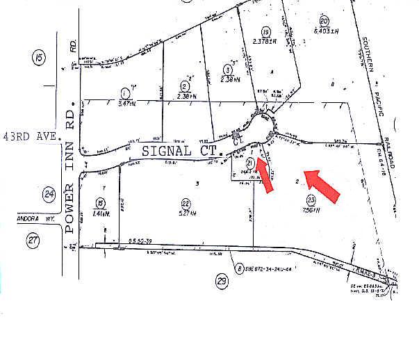 8180 Signal Ct, Sacramento, CA à vendre - Plan cadastral - Image 1 de 1