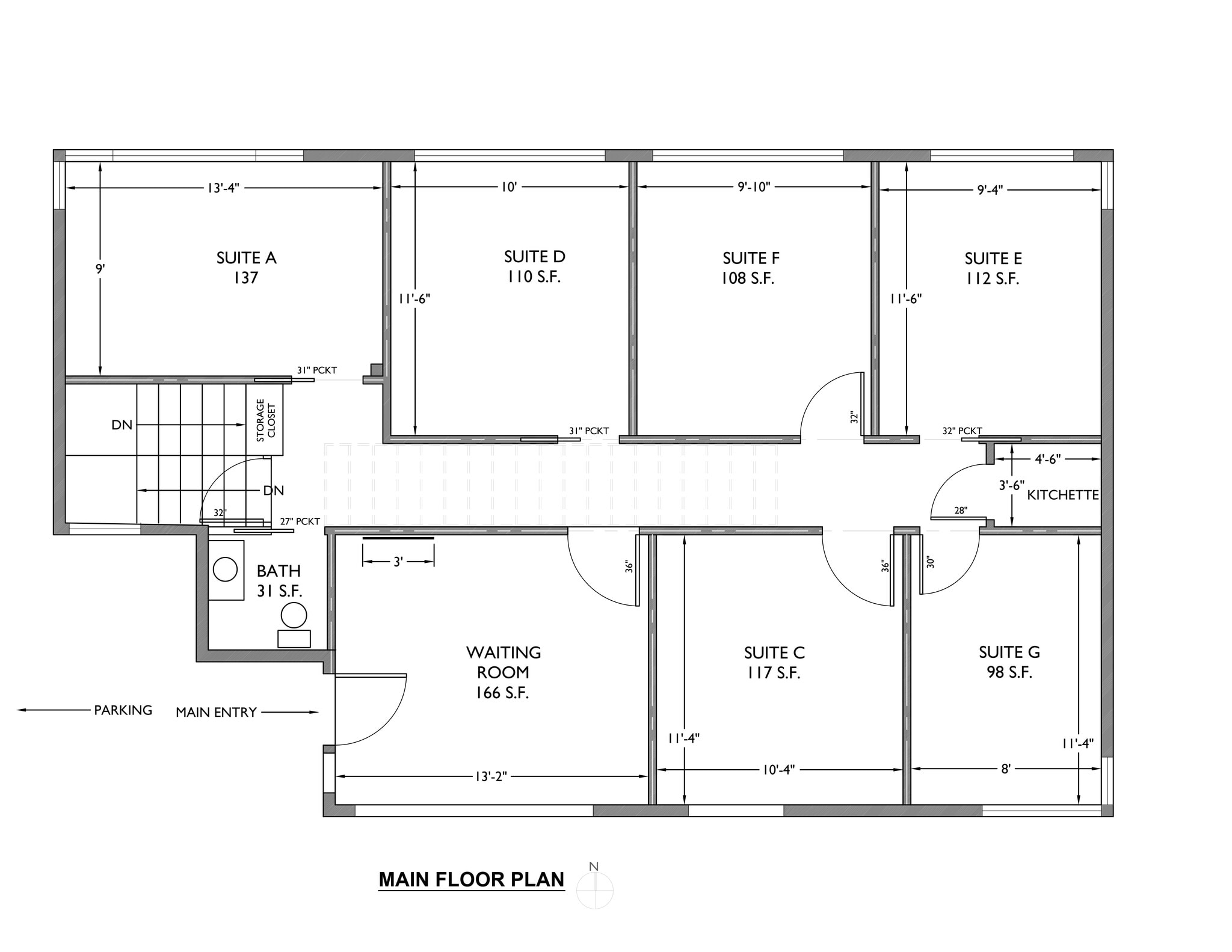 1320 Alameda Ave, Fircrest, WA à louer Plan de site- Image 1 de 14