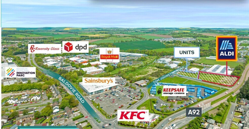 Tom Johnston Rd, Dundee à louer - Photo principale - Image 1 de 4