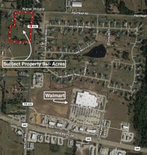 7801 Fishtrap Rd, Cross Roads, TX - AERIAL  map view - Image1