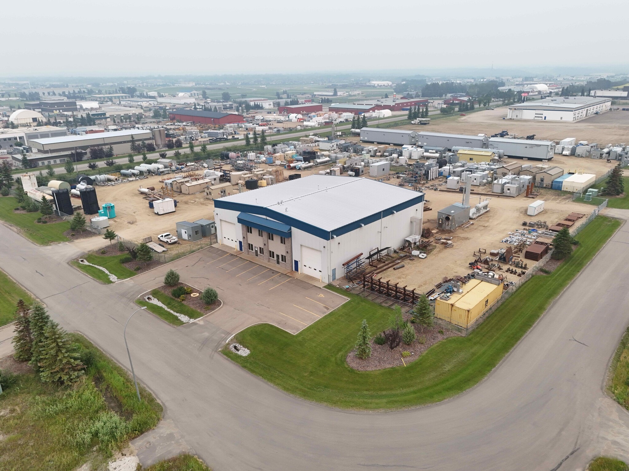 53 Burnt Lake Crescent, Red Deer County, AB for lease Aerial- Image 1 of 13