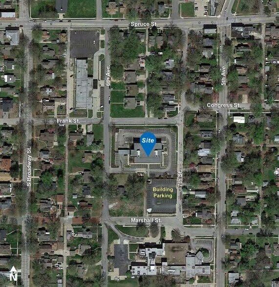 1001 6th Ave, Leavenworth, KS à vendre - Aérien - Image 3 de 3