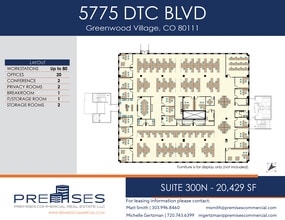 5775 DTC Blvd, Greenwood Village, CO for lease Interior Photo- Image 1 of 1