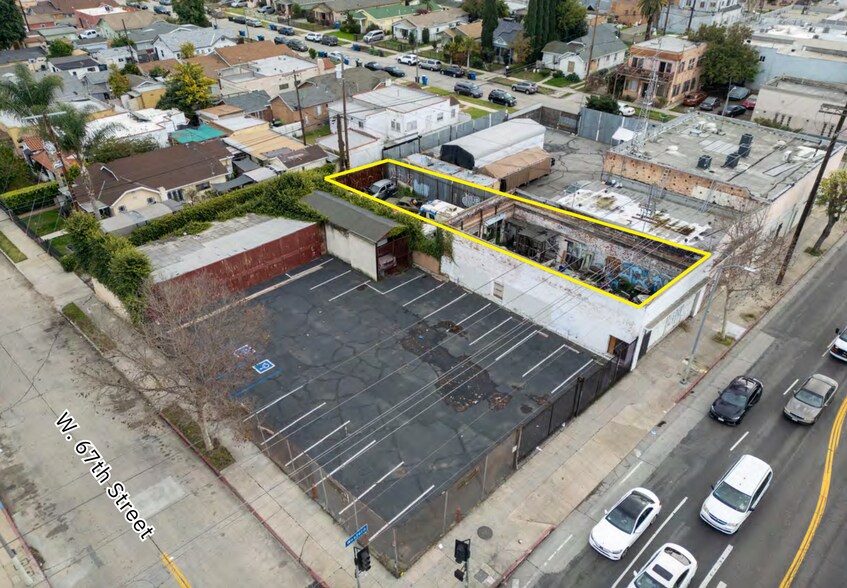 6710 S Western Ave, Los Angeles, CA à vendre - Aérien - Image 3 de 22