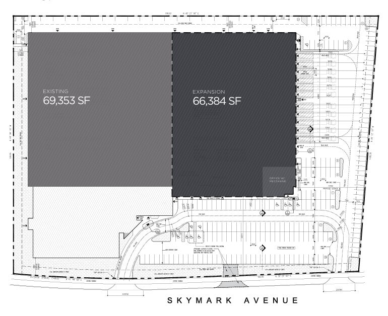 2645 Skymark Av, Mississauga, ON for lease Site Plan- Image 1 of 2