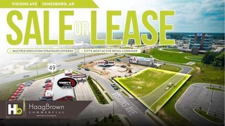 More details for 1701 Visions Ave, Jonesboro, AR - Land for Lease