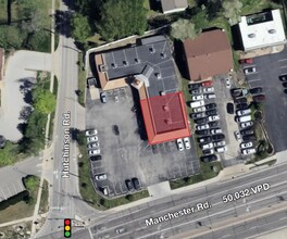 16075-16087 Manchester Rd, Ellisville, MO - AERIAL  map view