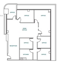 983 University Ave, Los Gatos, CA à louer Plan d’étage- Image 1 de 1