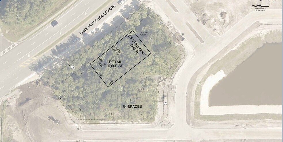 3240 Pondside Wy, Sanford, FL à louer - Plan de site - Image 2 de 4