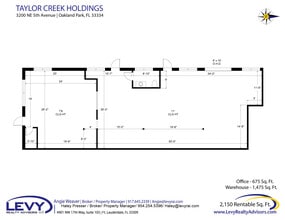 511-545 NE 32nd St, Oakland Park, FL for lease Floor Plan- Image 2 of 11
