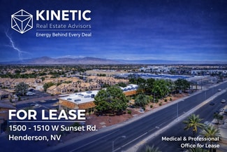 More details for 1500 W Sunset Rd, Henderson, NV - Office, Office/Medical for Lease