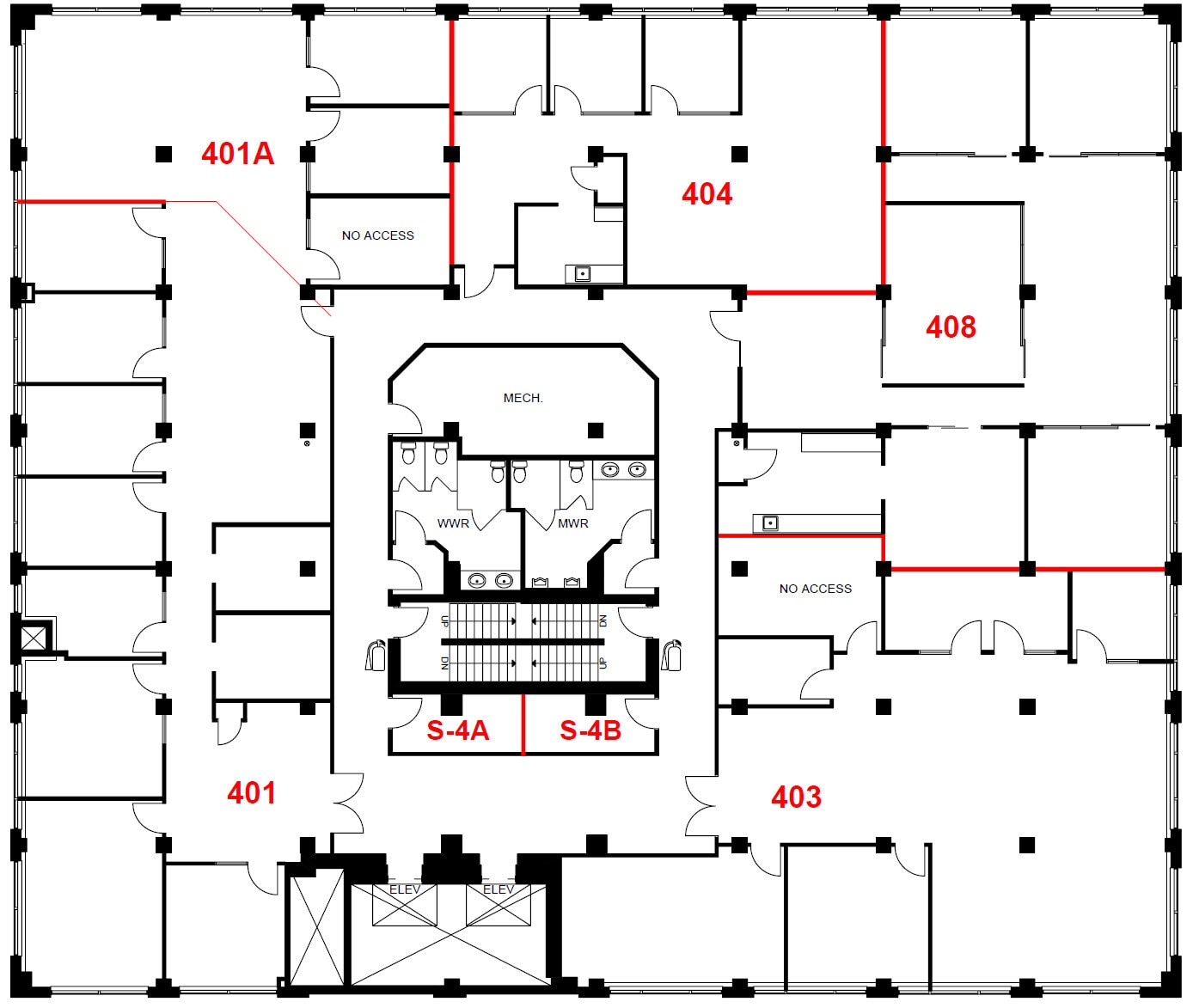 322 11th Ave SW, Calgary, AB for lease Floor Plan- Image 1 of 1