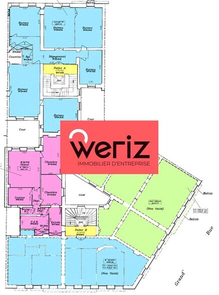 21 Rue De La Republique, Marseille à louer - Plan d’étage - Image 3 de 9
