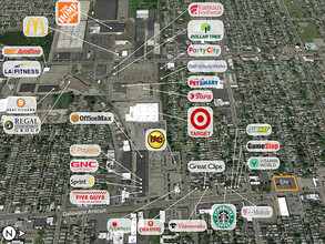 2780 Delaware Ave, Buffalo, NY - AÉRIEN  Vue de la carte