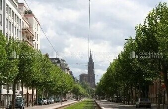 Strasbourg - Aerial  map view