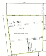 217 Lucas St, Mount Pleasant, SC à louer Plan d’étage- Image 2 de 3