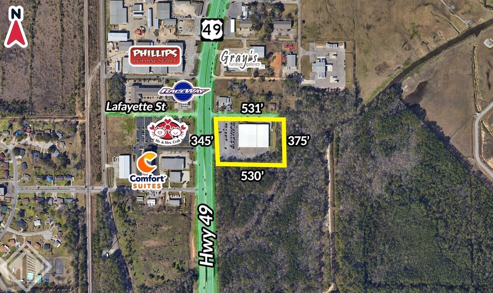 9120 Highway 49, Gulfport, MS for sale - Building Photo - Image 2 of 3