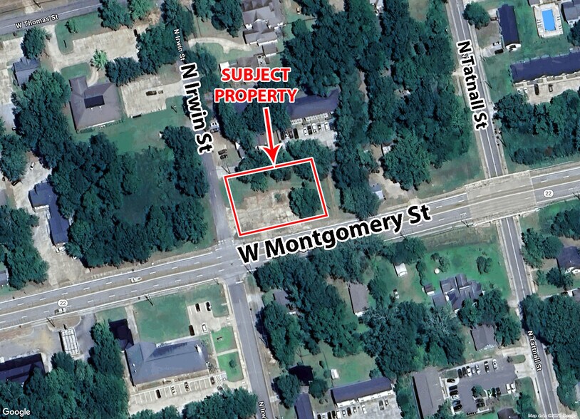 751 W Montgomery St, Milledgeville, GA à vendre - Aérien - Image 1 de 2