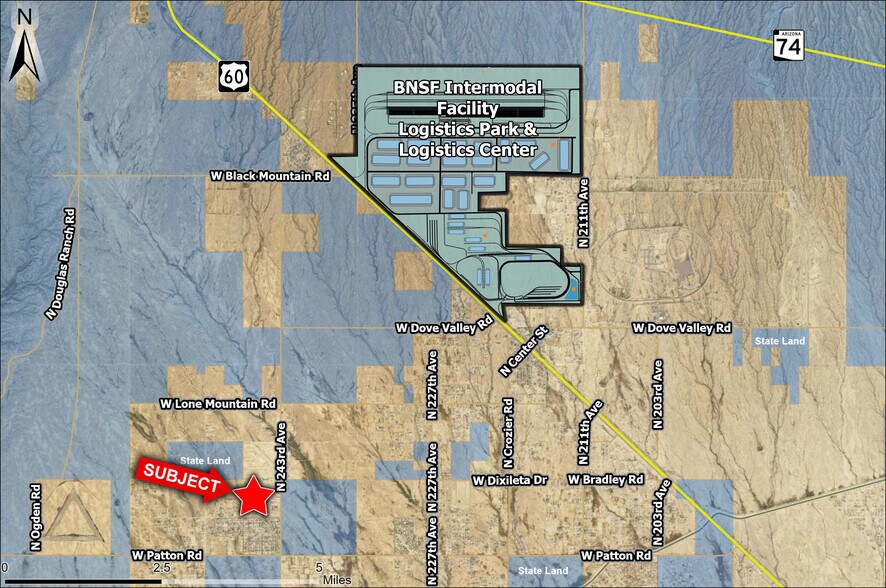 24917 Morning Vista Lane, Wittmann, AZ for sale - Aerial - Image 3 of 6