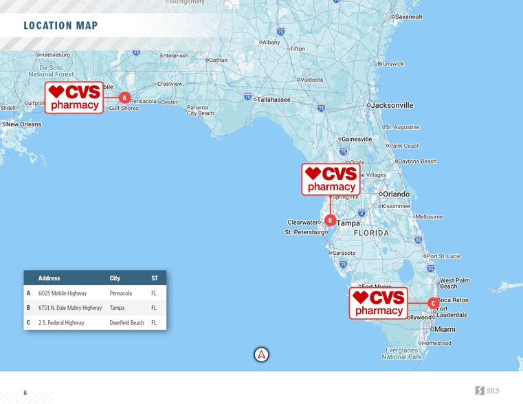 CVS Leasehold | Florida portefeuille de 3 propriétés à vendre sur LoopNet.ca - Photo du bâtiment - Image 3 de 6
