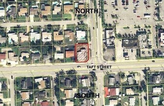 7061 Taft St, Hollywood, FL - Aérien Vue de la carte