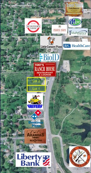 3320 Godfrey Rd, Godfrey, IL à vendre - Aérien - Image 1 de 4