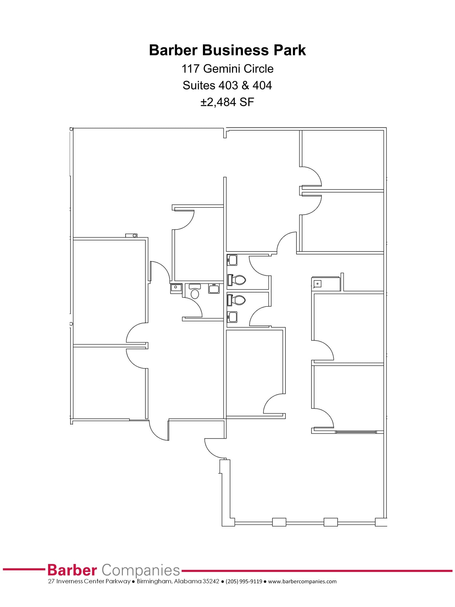 135 Gemini Cir, Birmingham, AL for lease Site Plan- Image 1 of 1