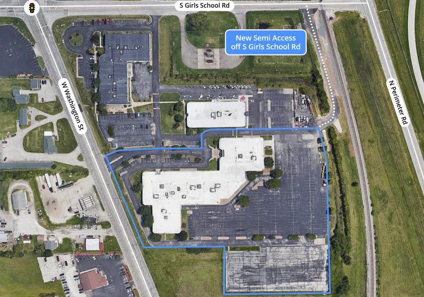 7337 W Washington St, Indianapolis, IN for sale - Site Plan - Image 2 of 5