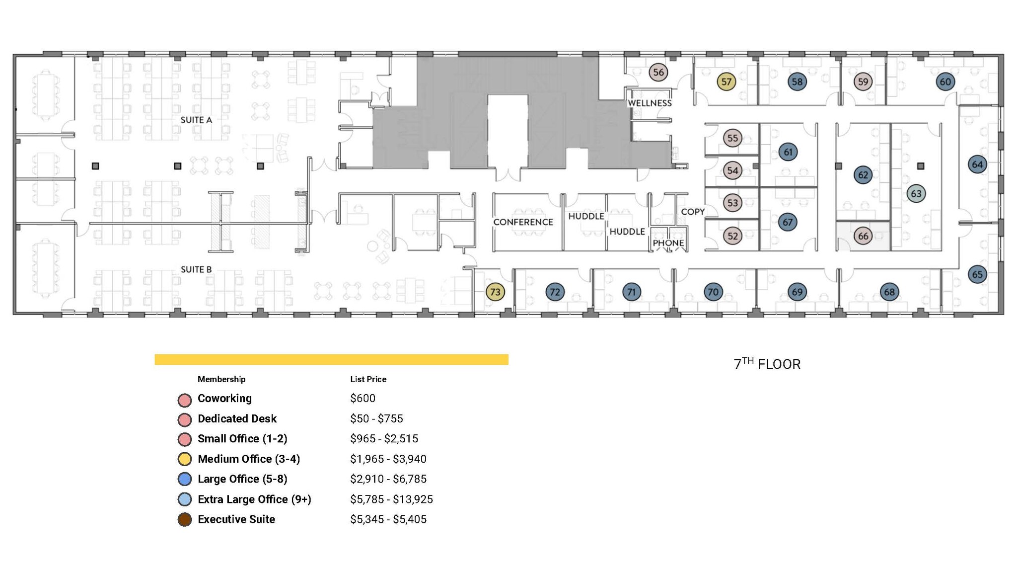 2033 6th Ave, Seattle, WA à louer Plan d’étage- Image 1 de 4