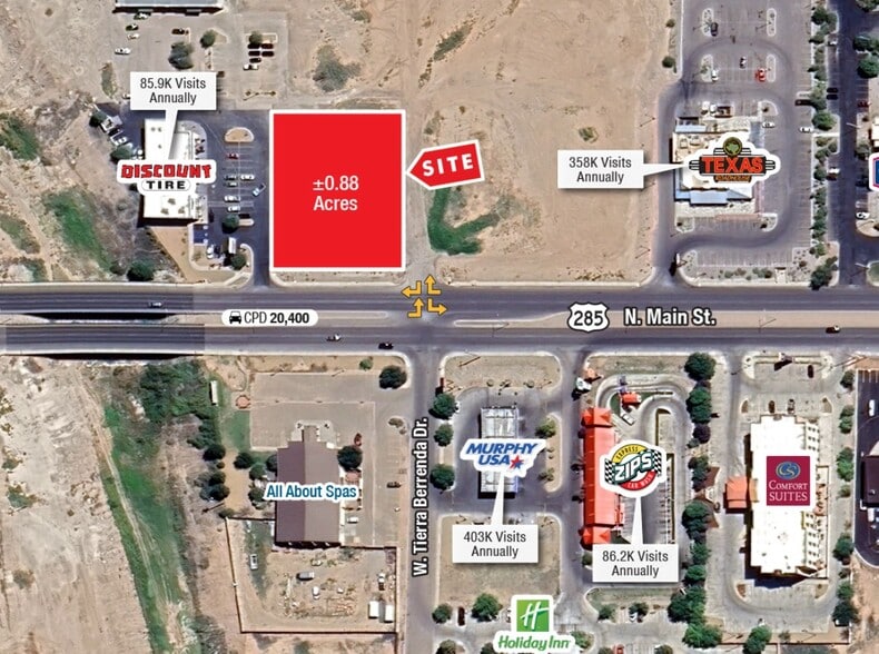 3701 N Main St, Roswell, NM à vendre - Photo principale - Image 1 de 5