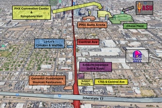 Plus de détails pour 1755 S Central Ave, Phoenix, AZ - Terrain à vendre