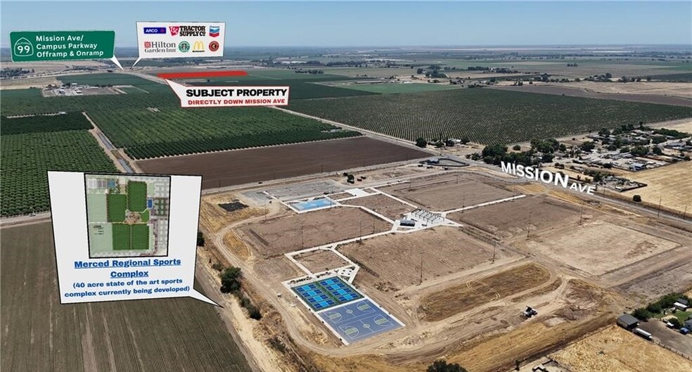 0 1/2 Mission ave, Merced, CA à vendre - Photo du bâtiment - Image 3 de 26