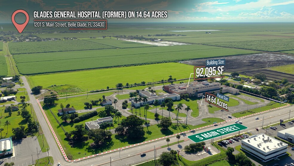 1201 S Main St, Belle Glade, FL à vendre - Aérien - Image 3 de 24
